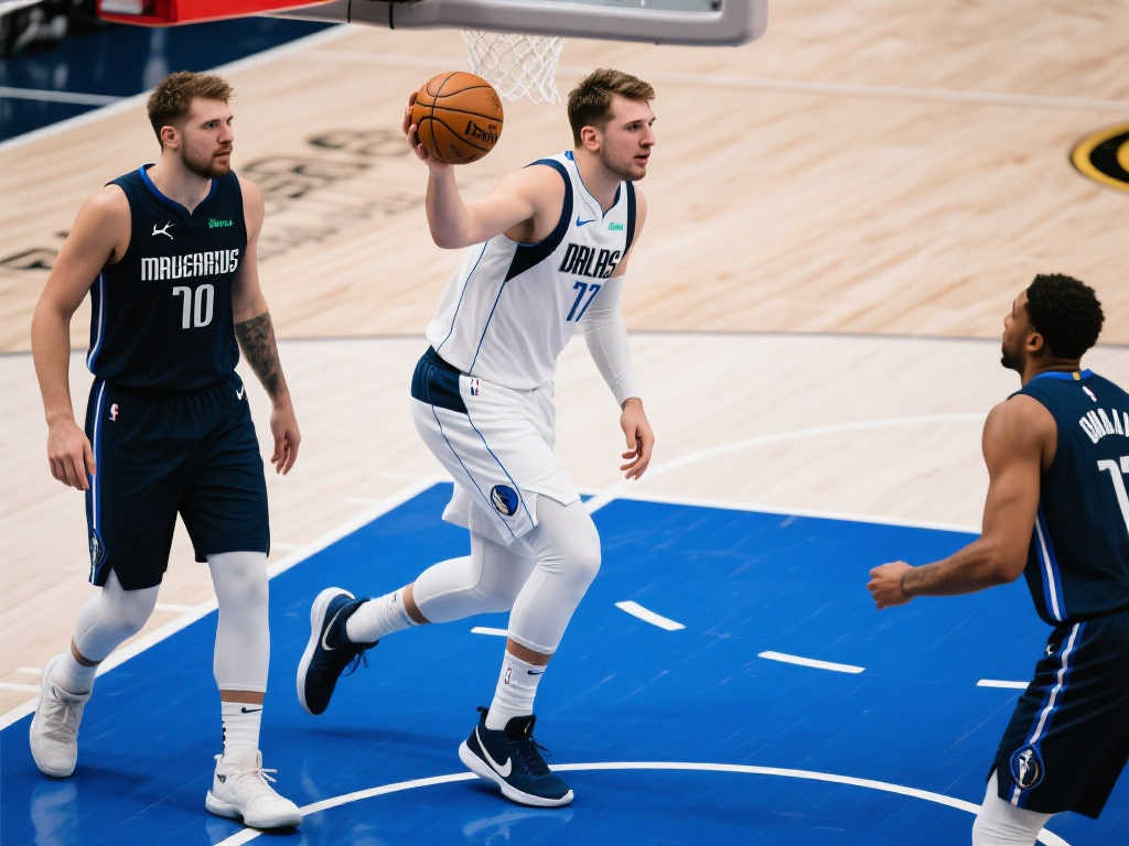 东契奇三双惊艳全场:脑后神传助东皇组合大放异彩 东契奇三双惊艳全场:脑后神传助东皇组合大放异彩